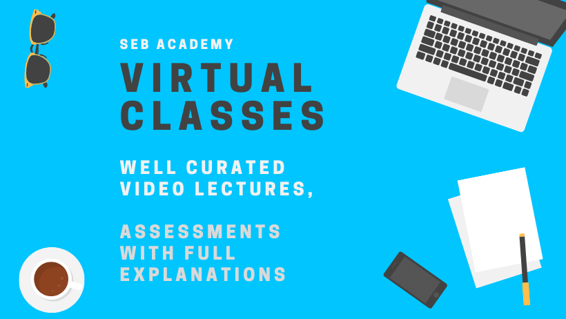 virtual classes: where students can access any video lectures with a computer or phone to the student's portal